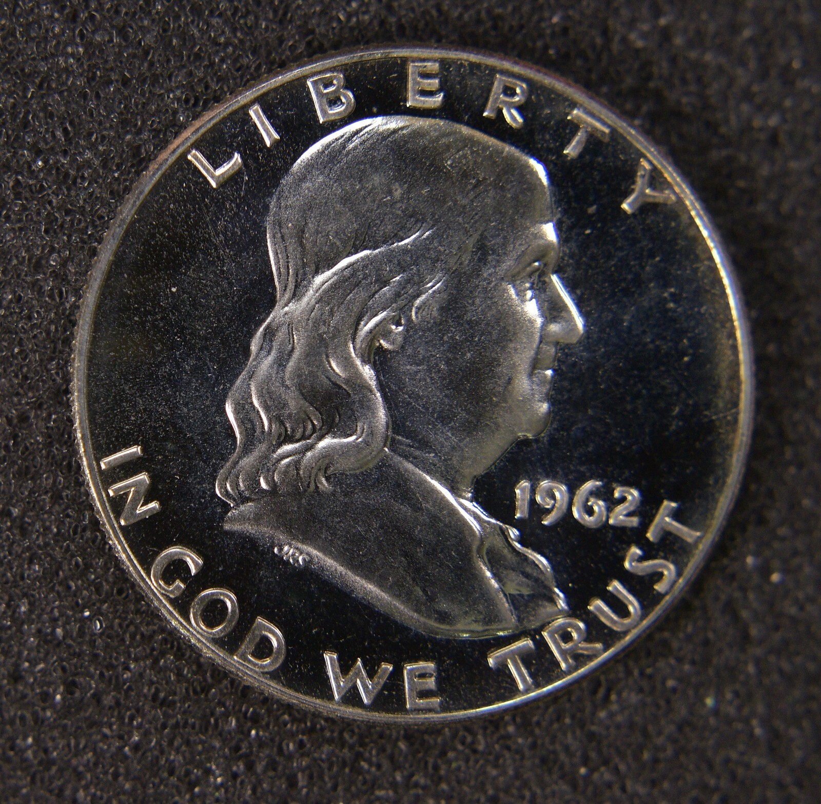 1962 Franklin 50C DDO PR Gem+ FS-101 90% Silver Unc Proof PF