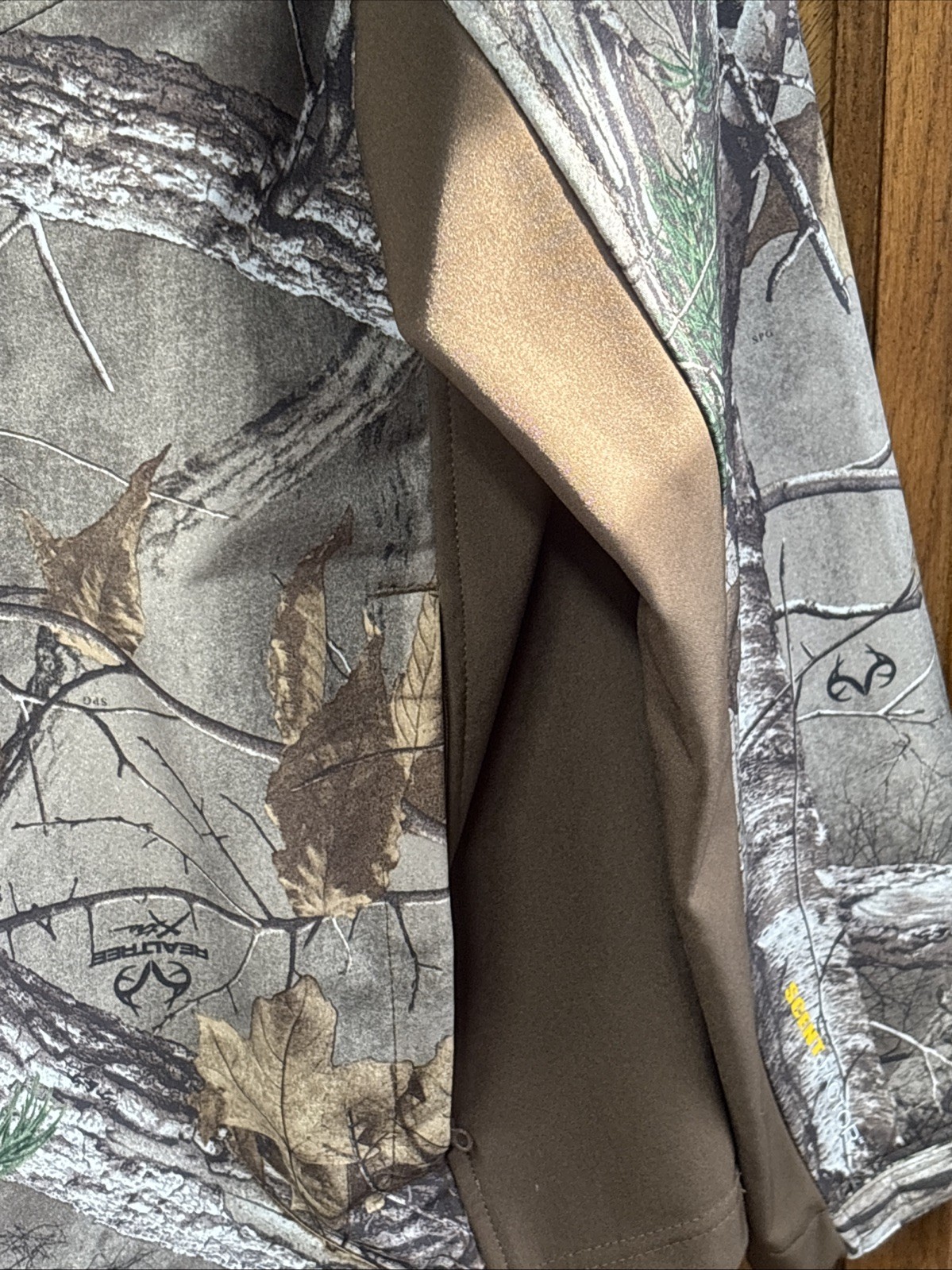 Real Tree Extra Camo Fleece Lined Jacket XL 46-48. New Without Tags
