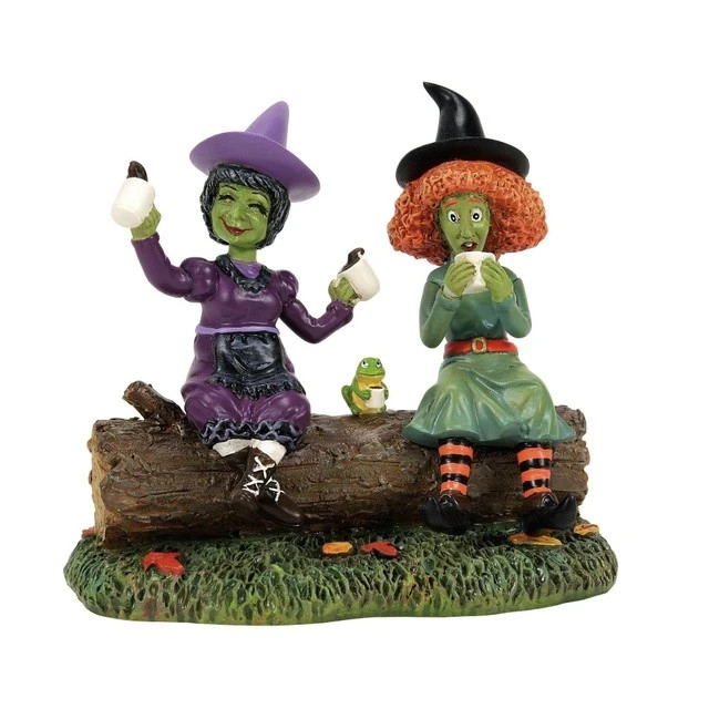Department 56 Halloween Village Figurine, Jitter Witches (6015581)