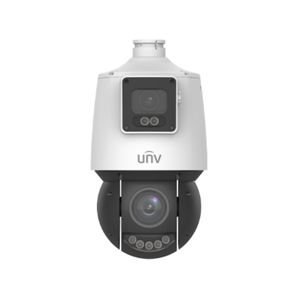 UNV 4MP+4MP Dual-Lens PTZ IPC94144SFW-X25-F40C 25x Zoom AutoTrack Active Deter