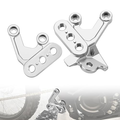 Surron Peg Bracket for Sur Ron Light Bee X/S, CNC Aluminum Foot Peg Silver