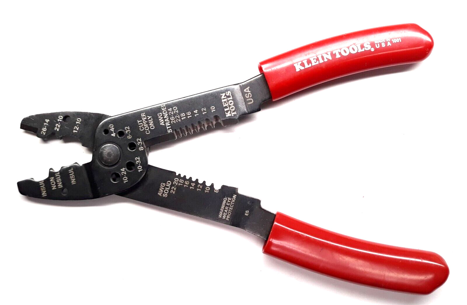 Klein 1001 Multi Tool, Wire Stripper, Wire Cutters, Crimper Tool for 8-22 AWG -