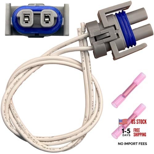 A/C Compressor Clutch Connector Wiring Harness Compatible with Acura, Buick,