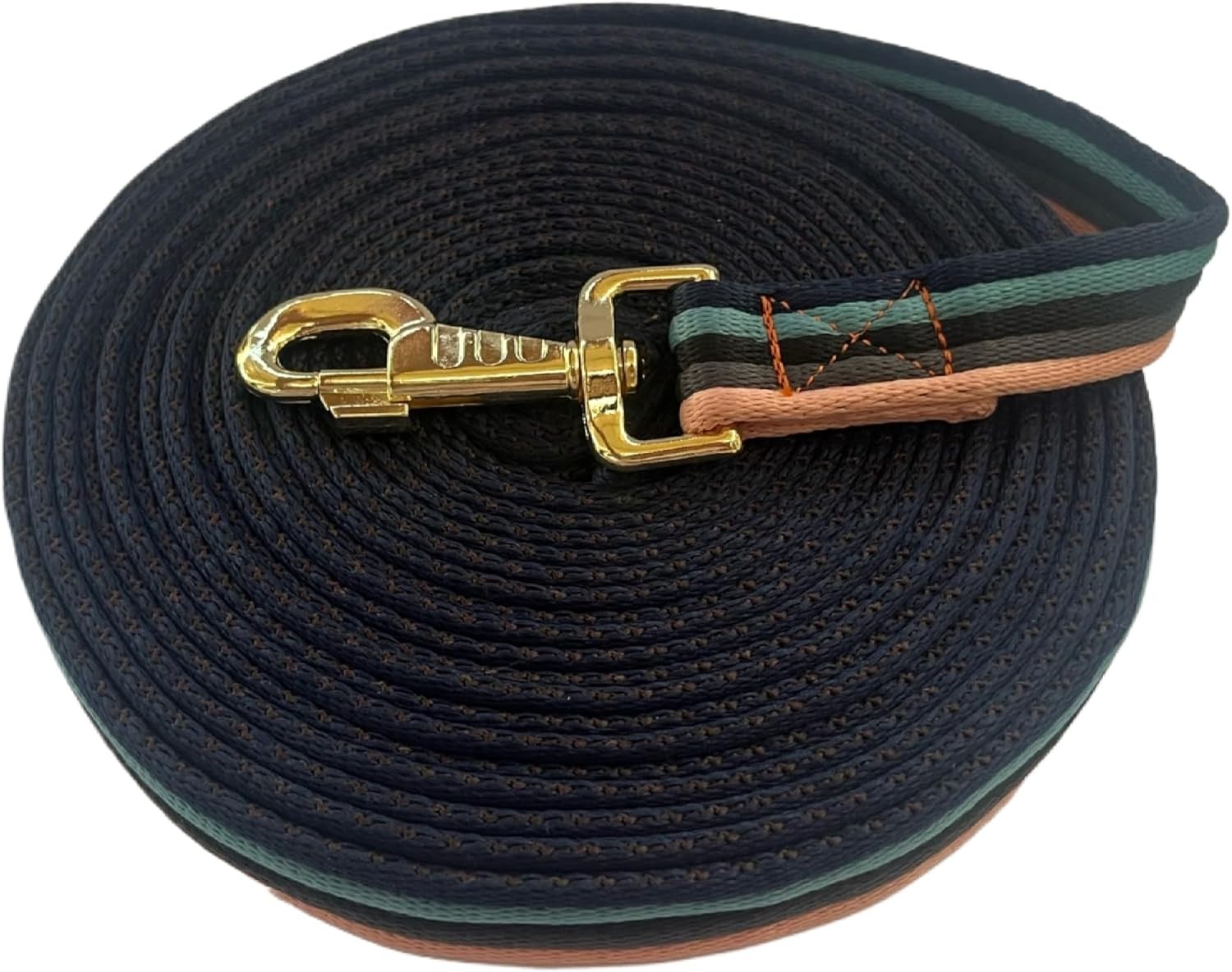 Premium Horse Training Lunge Line with Alloy Trigger Buckle for Accurate Eque...