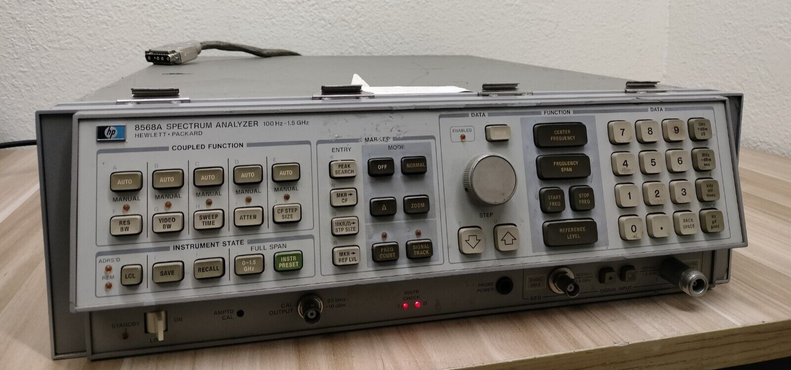 HP 85680A Benchtop Spectrum Analyzer RF SECTION 100Hz - 1.5GHz