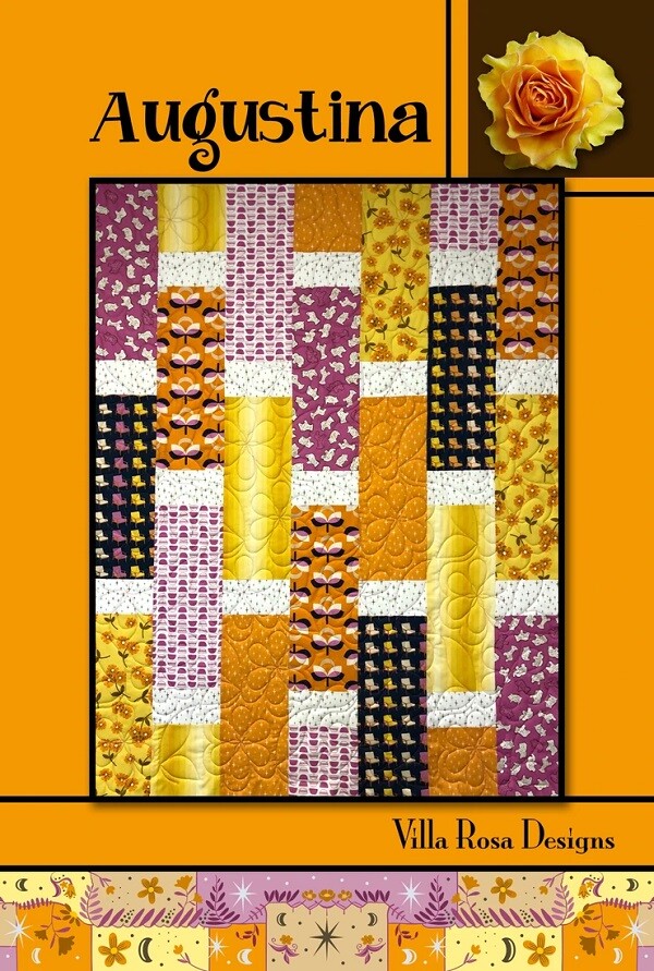 Augustina Quilt Pattern- A Fat Quarter Quilt