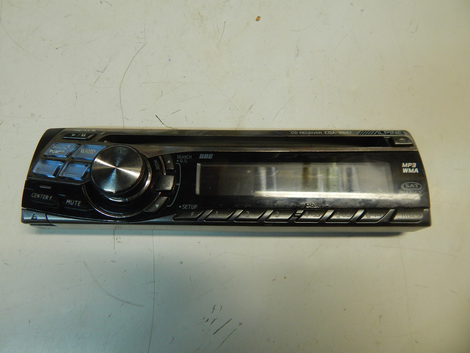 Alpine CDA-9847 Face plate only