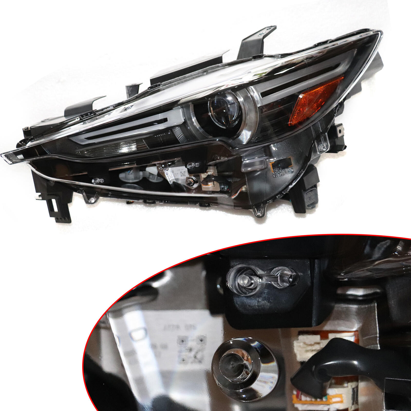 For 2017-2021 Mazda CX-5 Driver Side Left LH LED Headlight Headlamp