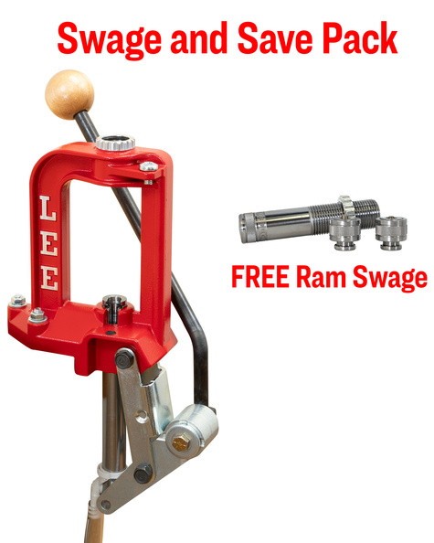 Lee 92258 Challenger Swage & Save Pack with FREE Ram Swage (Ships Insured)