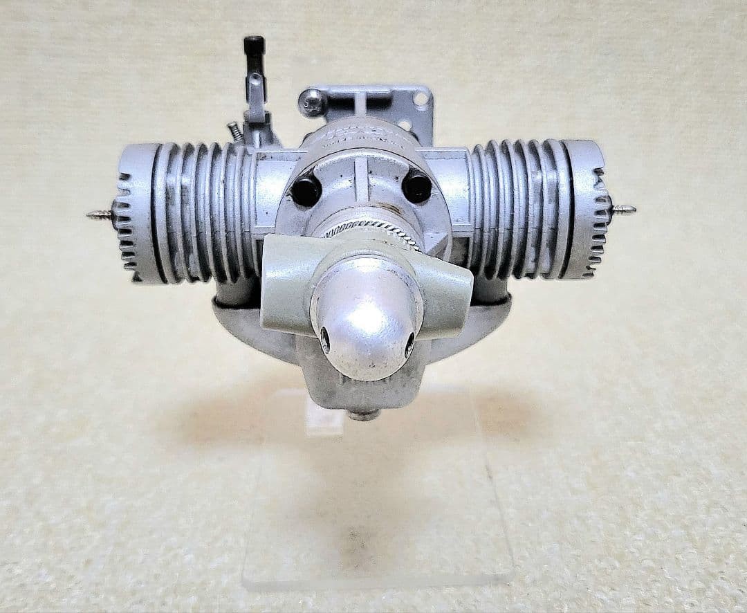 G-MARK Twin 30 RC Airplane Engine Nitro Twin Cylinder USED