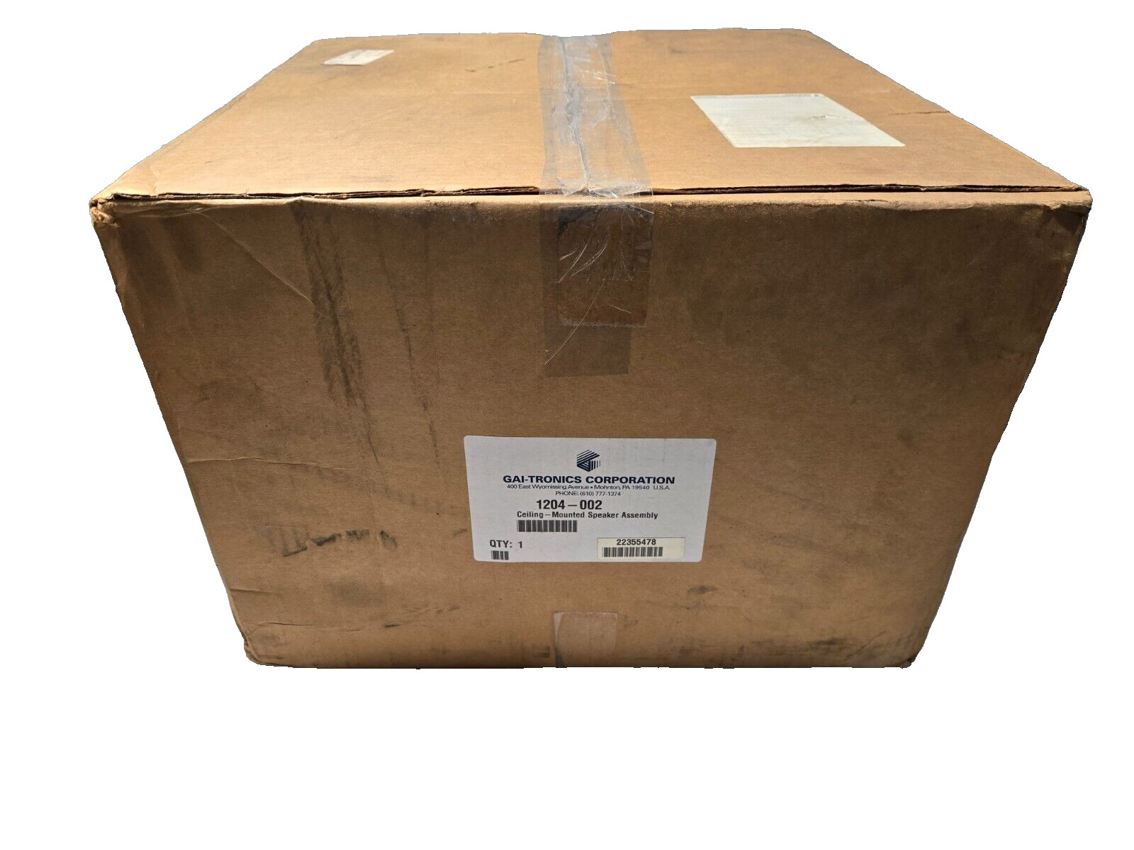 Gai-tronics 1204-002 Ceiling Mounted Speaker Assembly  New