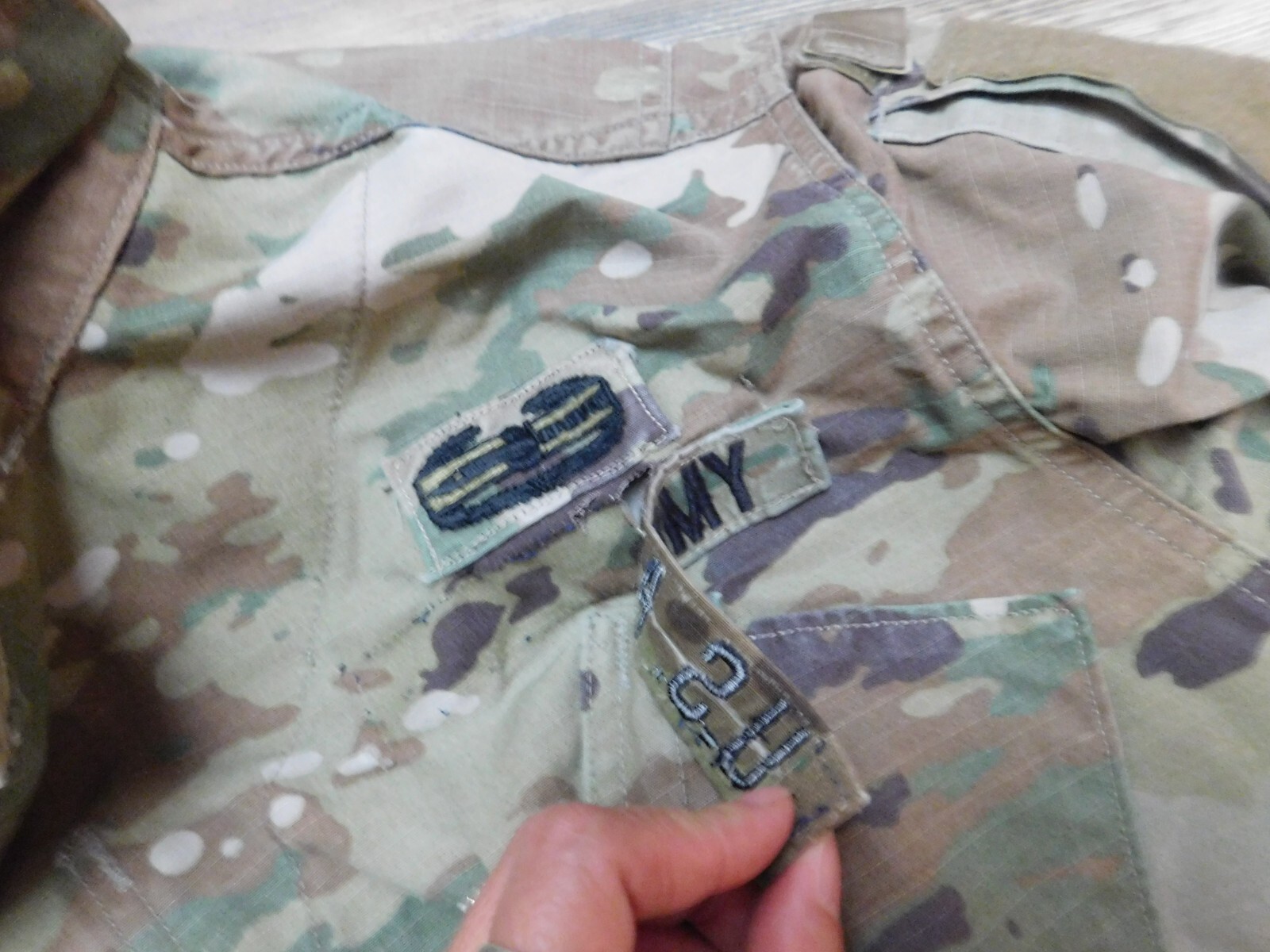 US ARMY OCP COAT SZ SMALL - SHORT