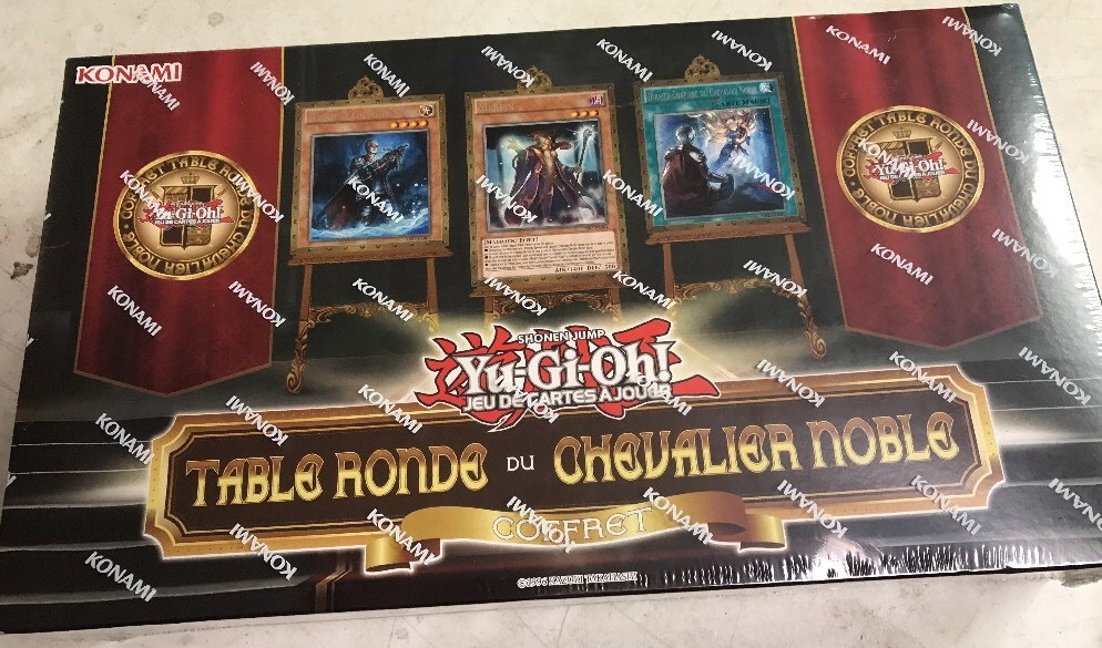 FRENCH Yugioh Noble Knights Of The Round Set For Card Game TCG CCG Playmat