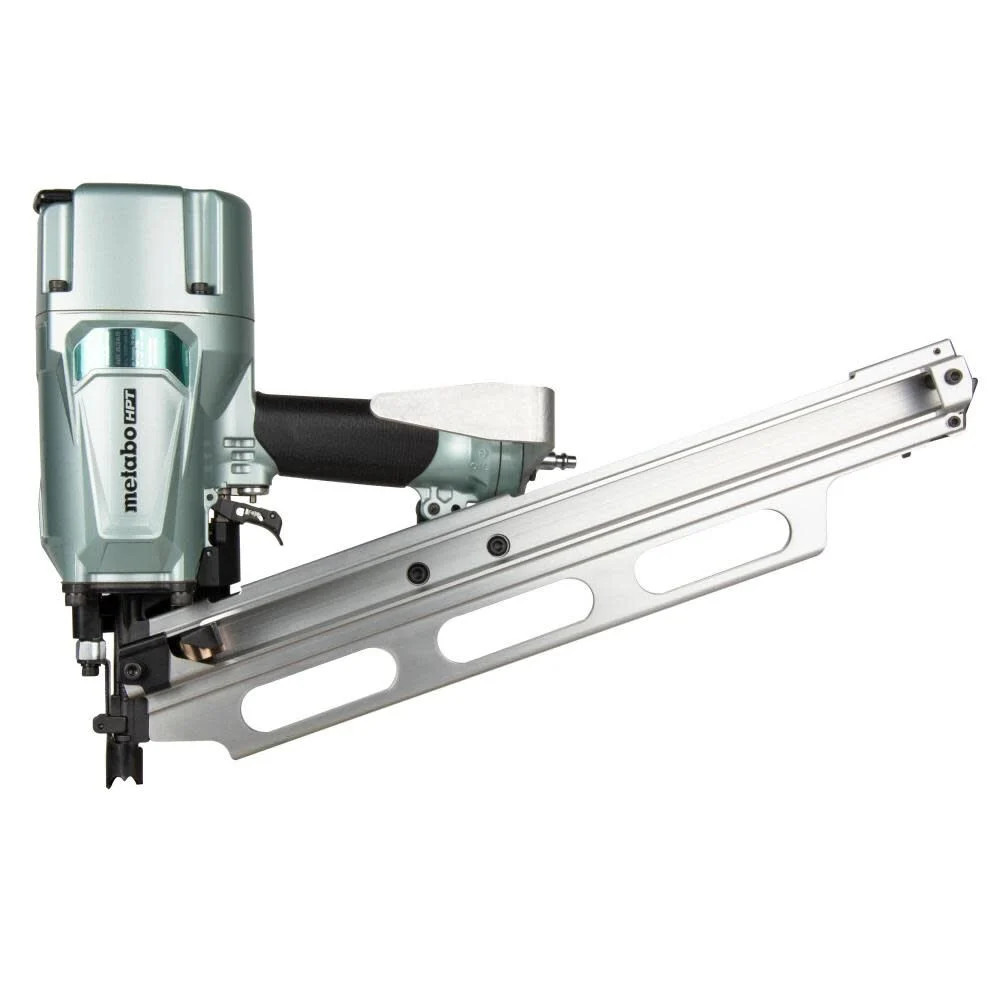 Metabo Hpt 3 1/4In 21 Degree Pneumatic Framing Nailer With Depth Adjustment &