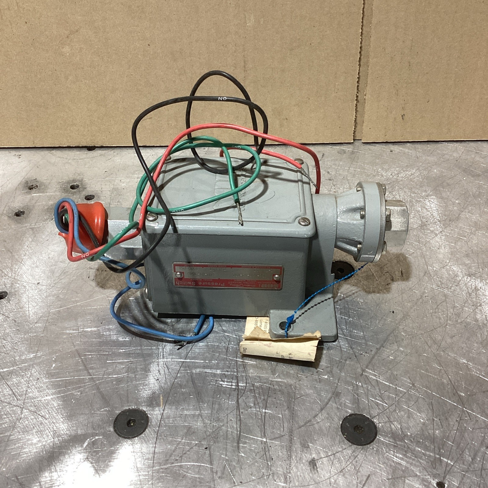 Sor 4BA-KB5-N4-C1A Pressure Switch 3-50psi