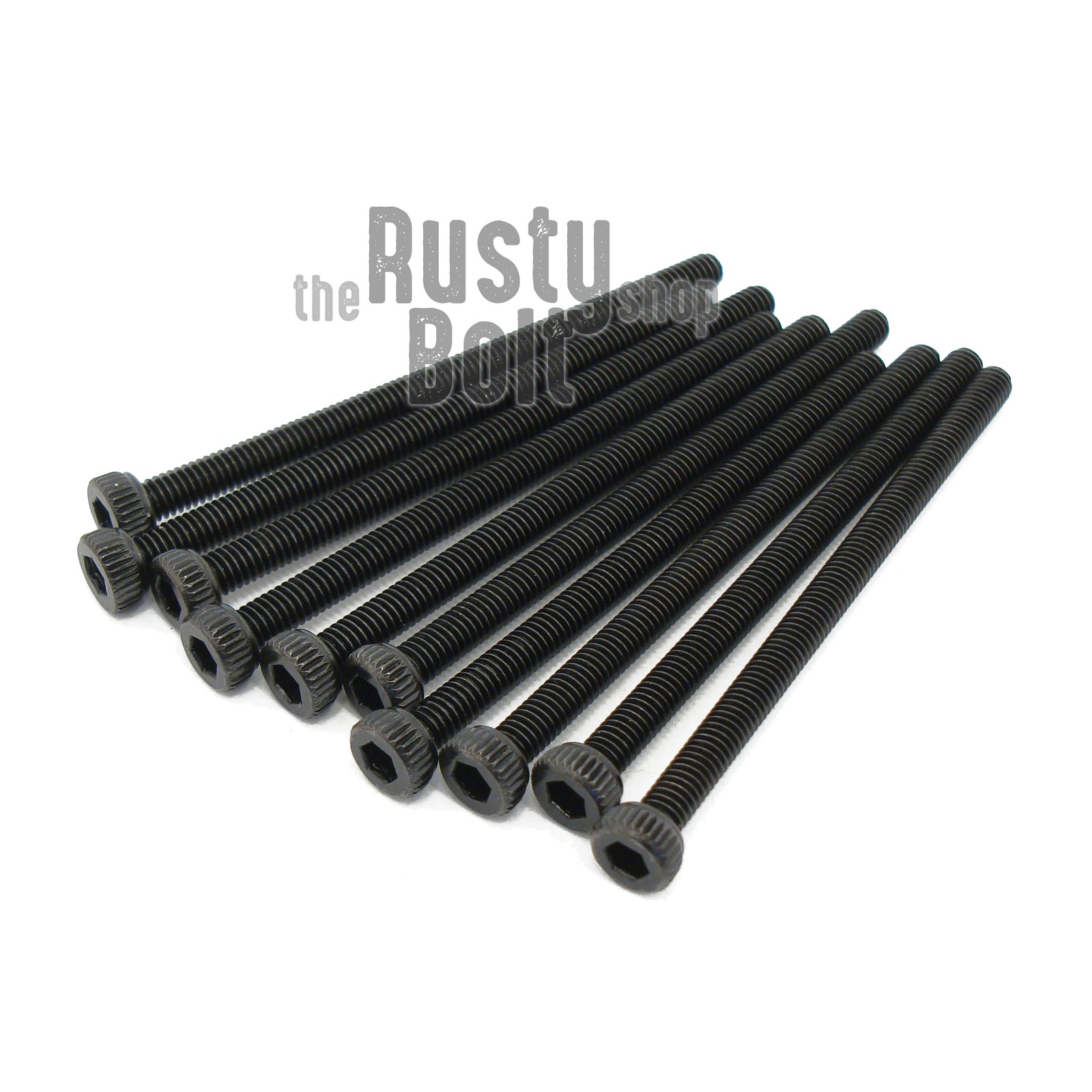 M2.5 x 40mm, Socket Head Cap Screws, 12.9 Steel, Black