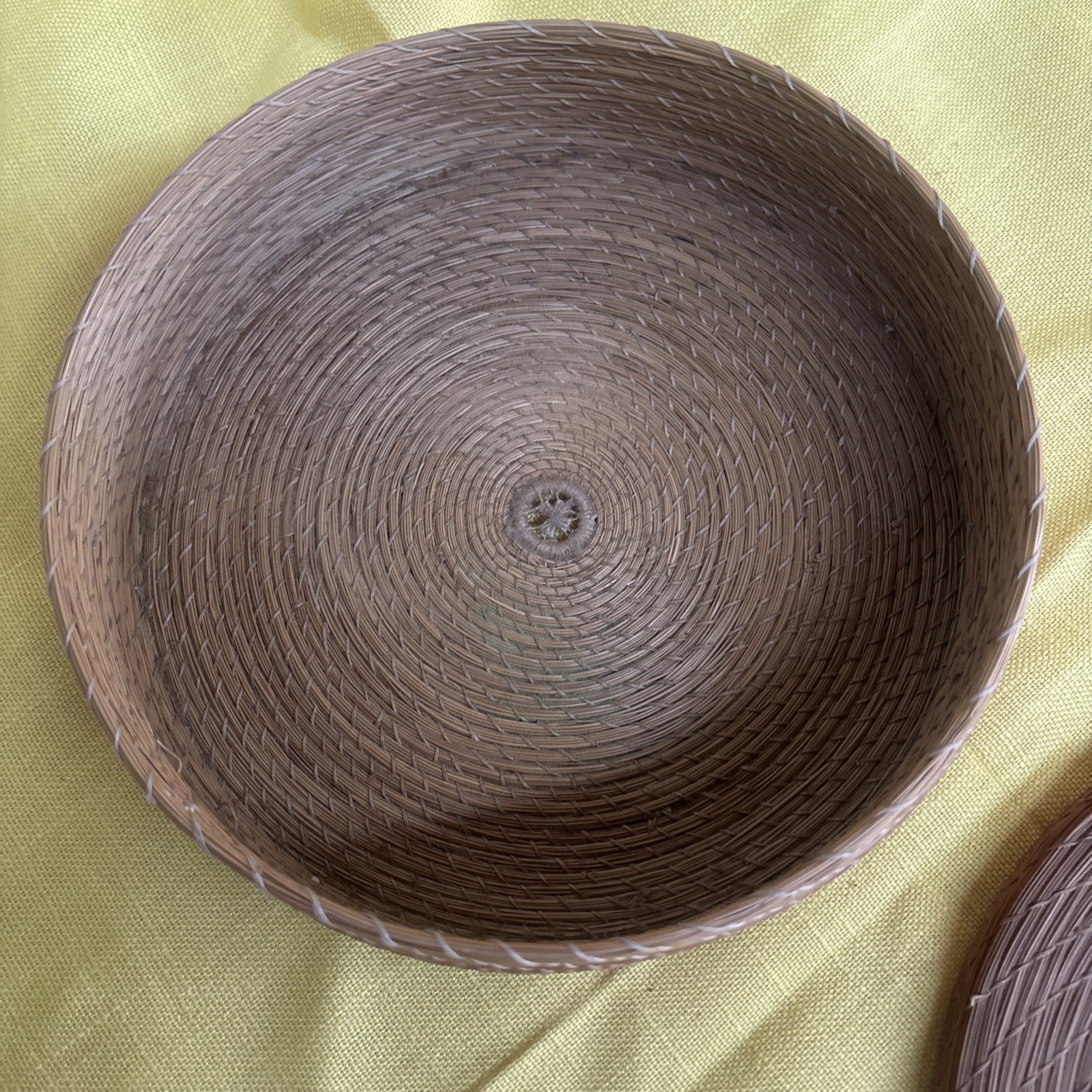 Beautiful Handwoven Basket With Lid