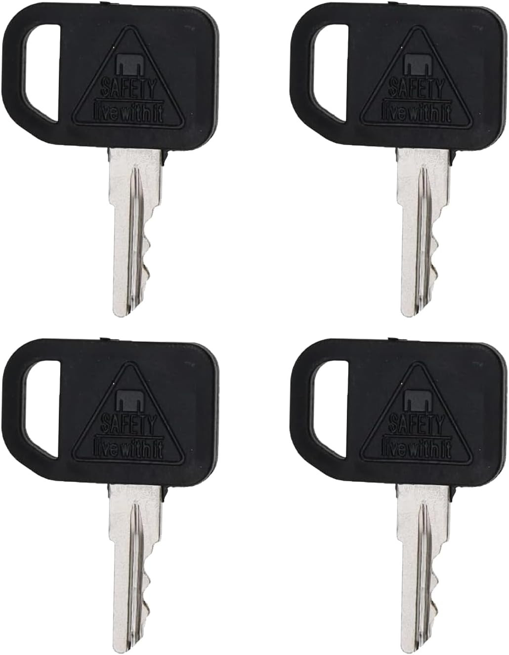 4 Pcs Equipment Key #AM125504 John Deere Z225,Z235,Z245,Z255, Z335E, Z335M,Z345M