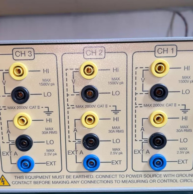 1PCS used Voltech PM3000A universal power analyzer