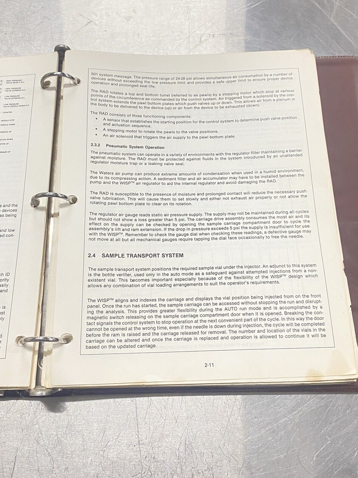 Waters WISP 710B Sample Processor - Users Guide / Instructions Manual