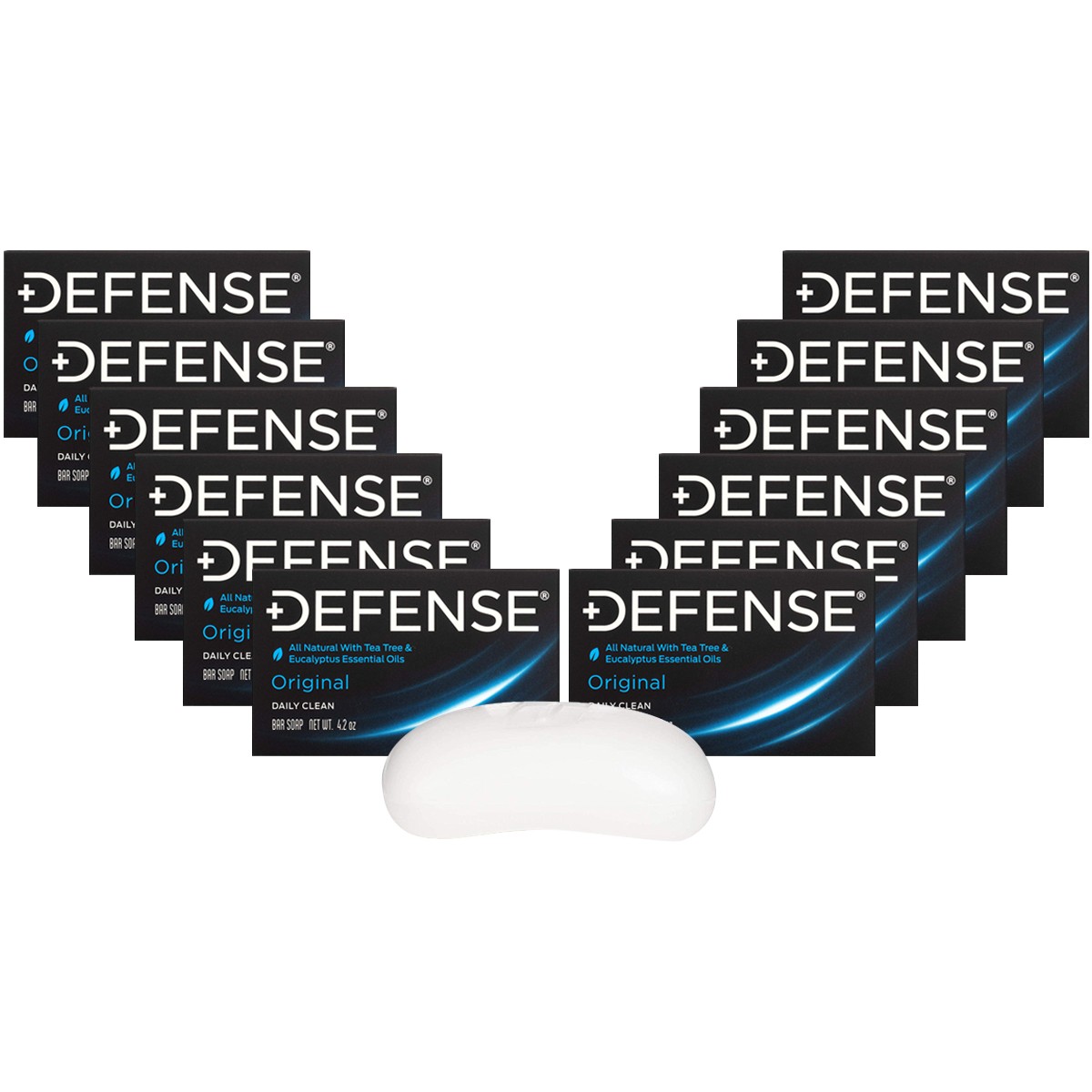 Defense Soap 4 oz. Original Body Bar Soap - 12 Pack