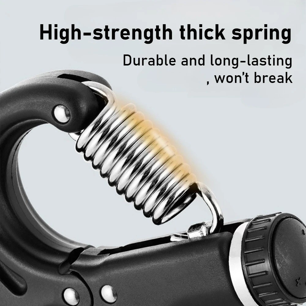 Hand Grip Strengthener Adjustable Resistance Forearm Trainer Exercise Tool