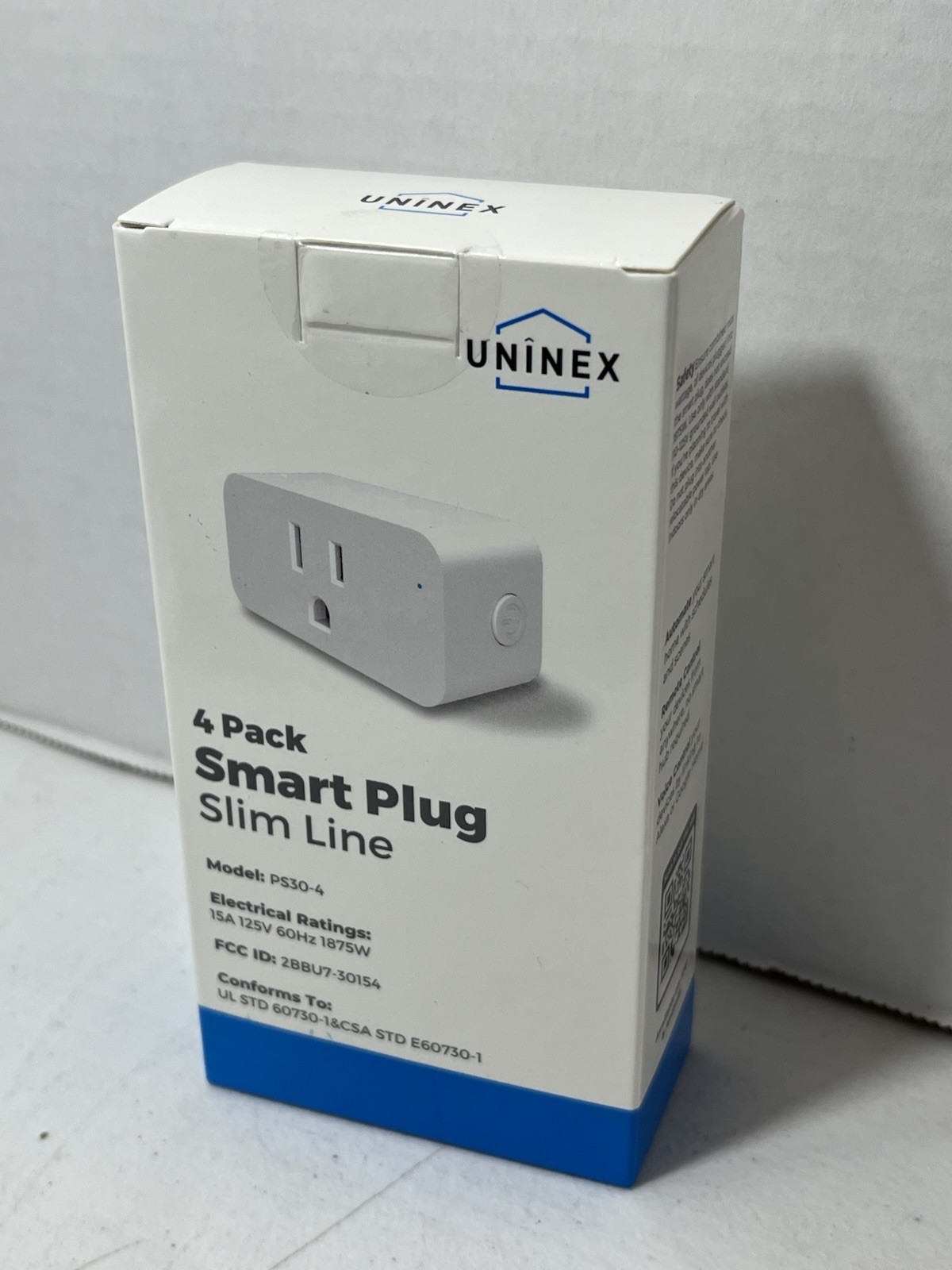 New Uninex SMART 2.4ghz Only WiFi PLUG 4 PACK Alexa Google Outlet App Listing#2