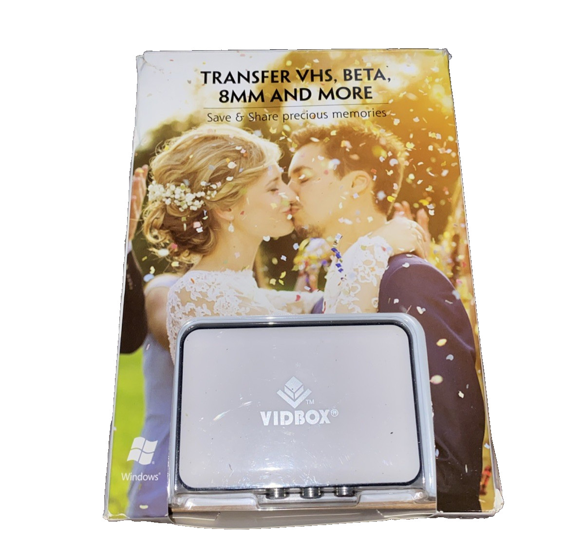 Honestech Vidbox For PC Analog to Digital Video Conversion Solution Open Box