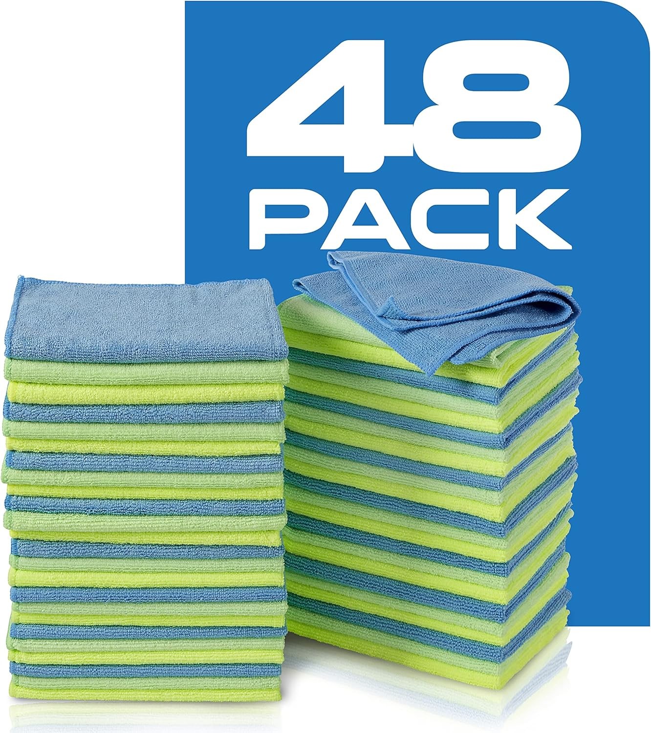 New Microfiber Cleaning Cloths 48 Pack