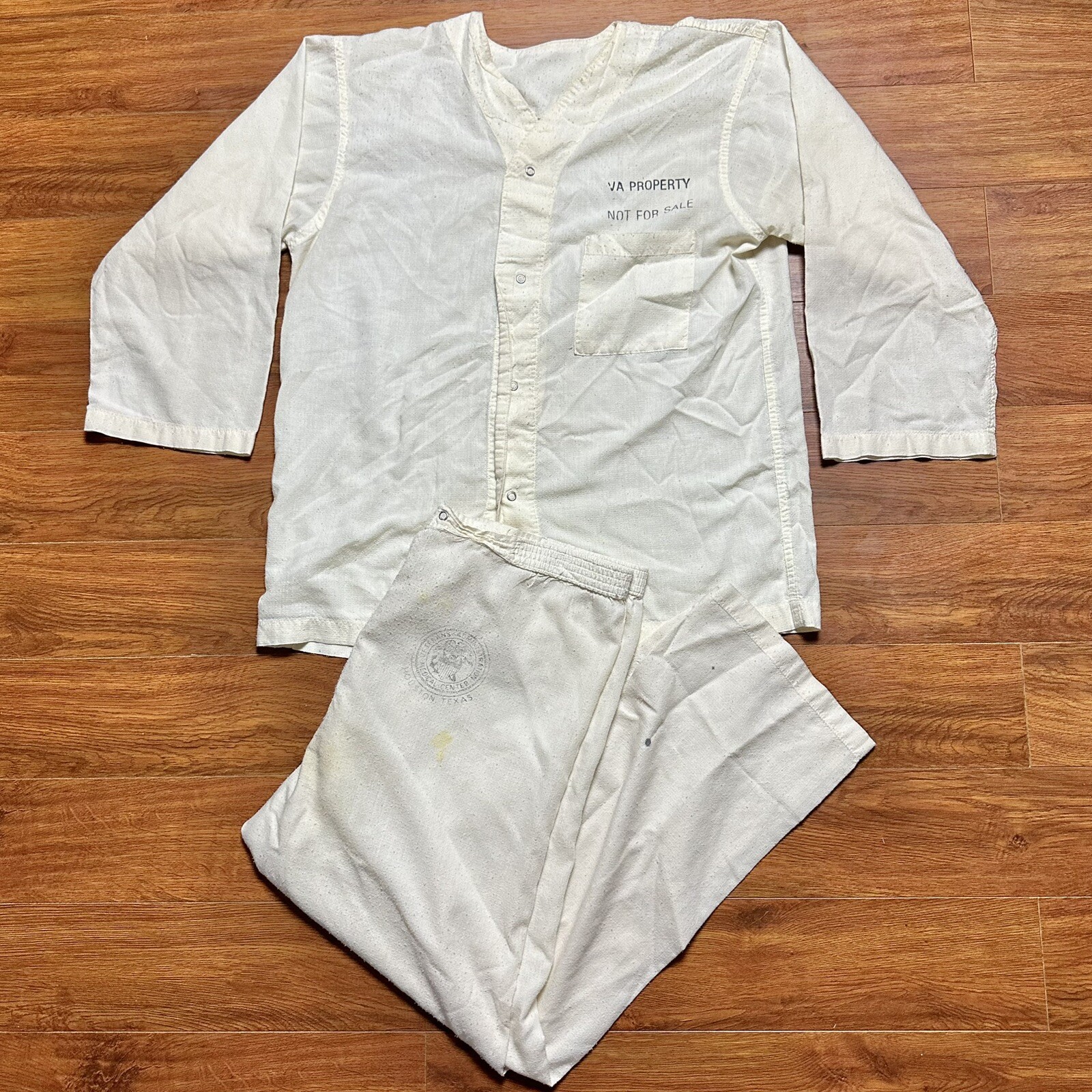 WWII Veteran Medical Center VA Houston TX Military Shirt Pant Uniform 40s WW2