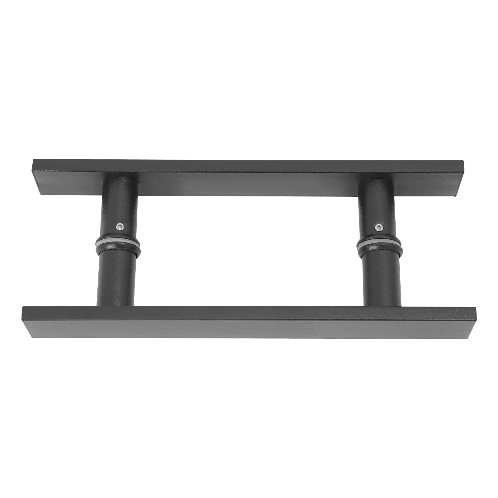 Double Sided Stainless Steel Door Handle 0.4" Pull Push Sliding Barn Door Handle