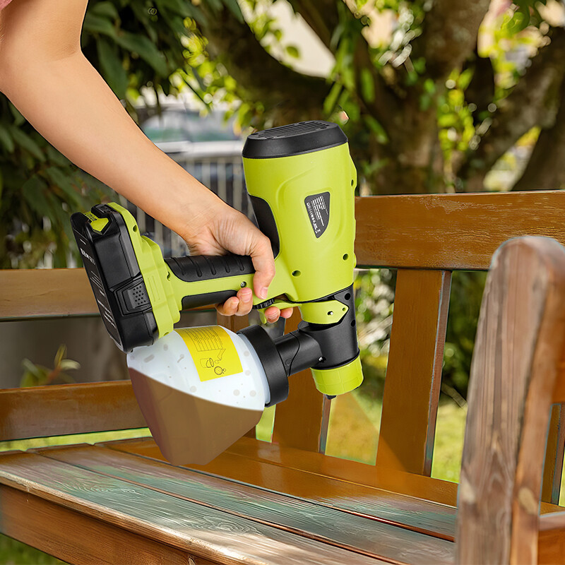 Paint Sprayer for Ryobi One+ 18V Battery w/1000ML Large Container Even Coverage