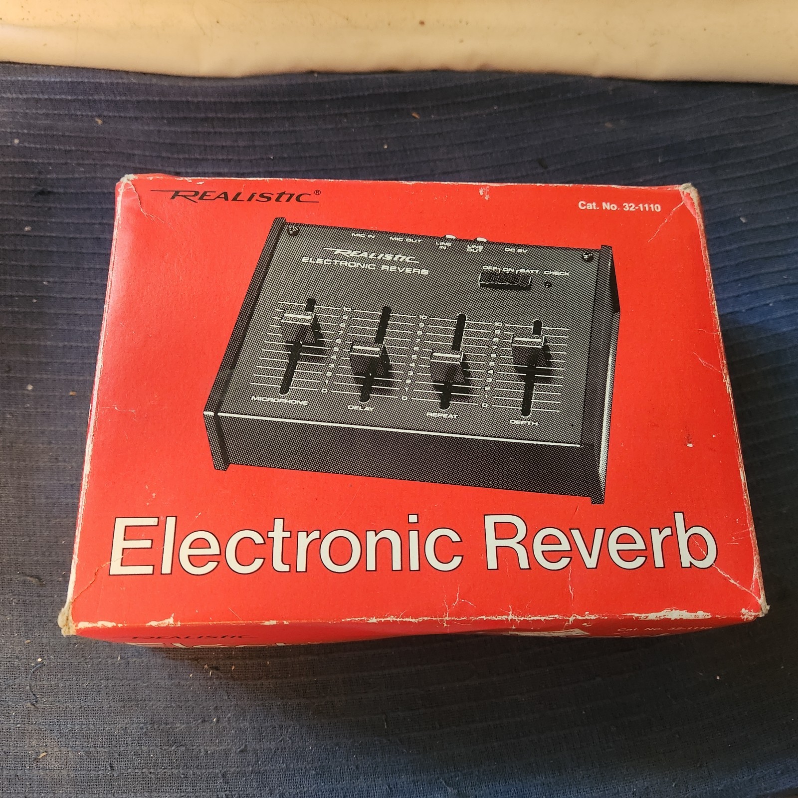 Realistic Electronic Reverb (Cat. No. 32-1110) 8A2 Radio Shack NEW IN BOX AS IS