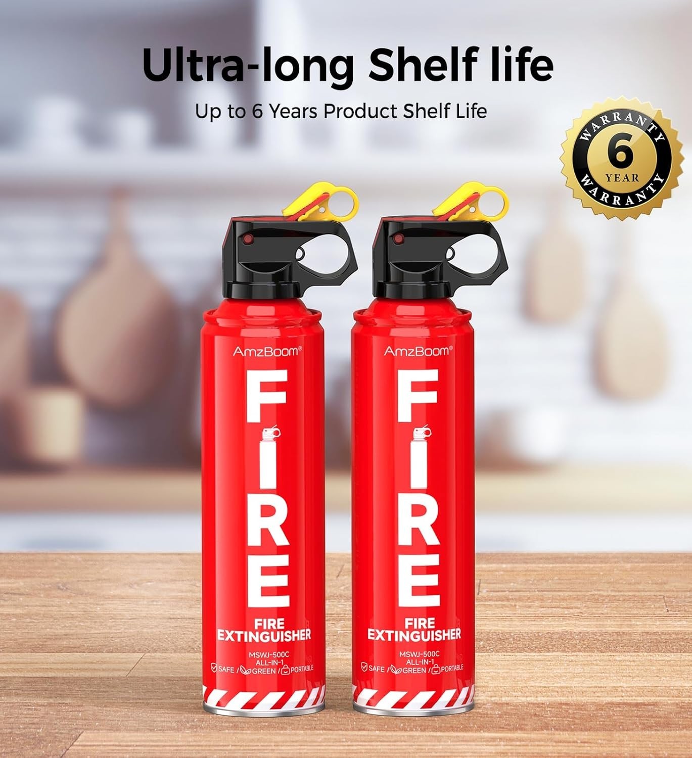 Fire Extinguisher Home Kitchen Car Grill Mounting Bracket Extinguishing Spray