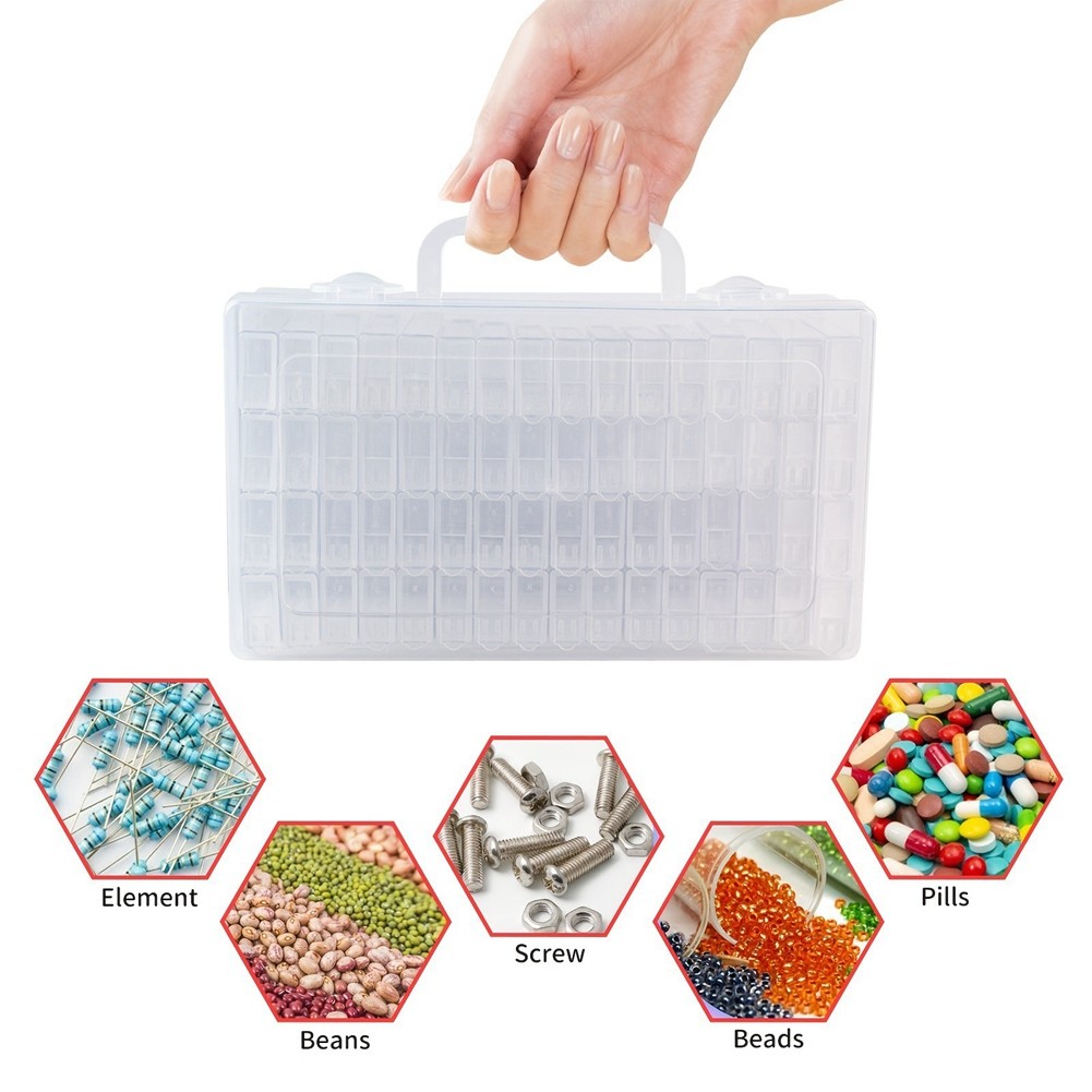 Portable Seed Bead Organizer Case Multifunctional I1K56825