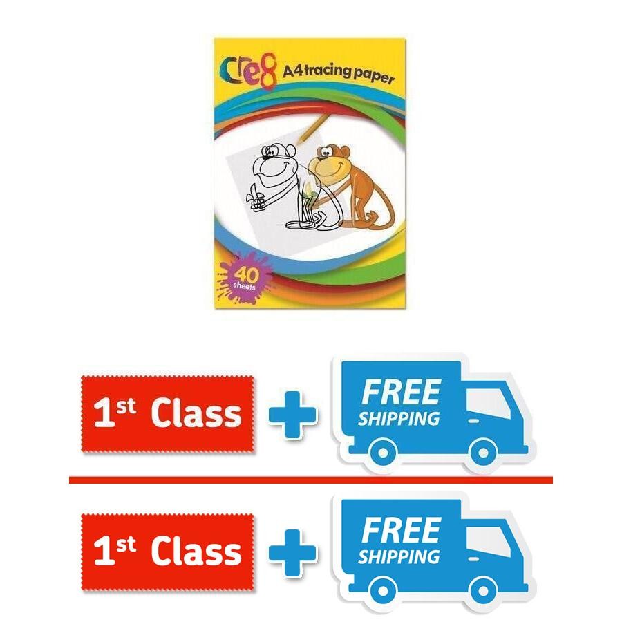 Cre8 A4 Tracing Paper Pad 40shts