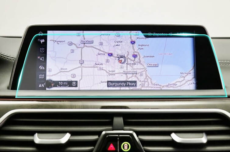 Crystal Clear Screen Protector for 2016 BMW 750i Vehicle Navigation