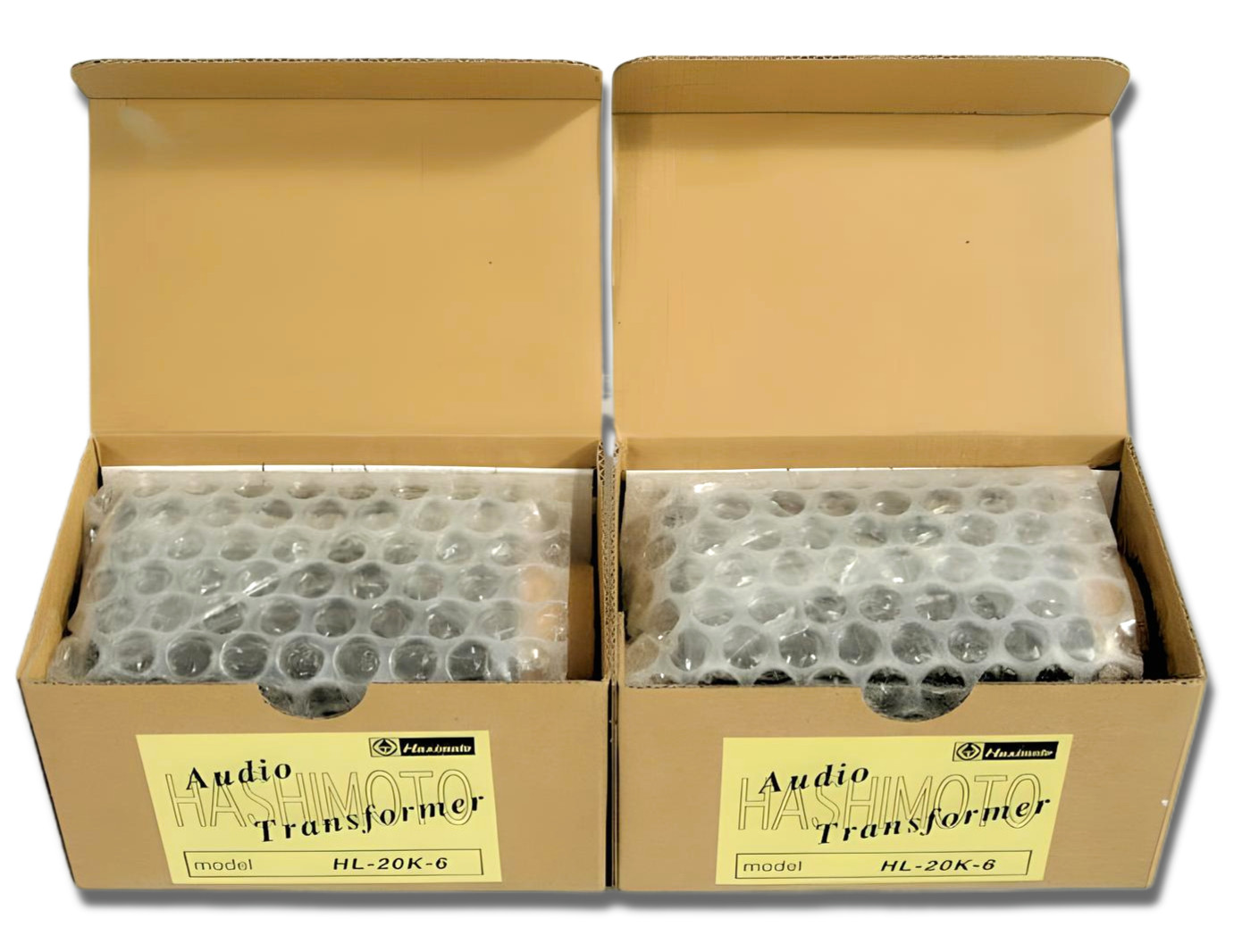 Hashimoto HL-20K-6 Pair Line Out Transformer 20Kohm:600/150ohms