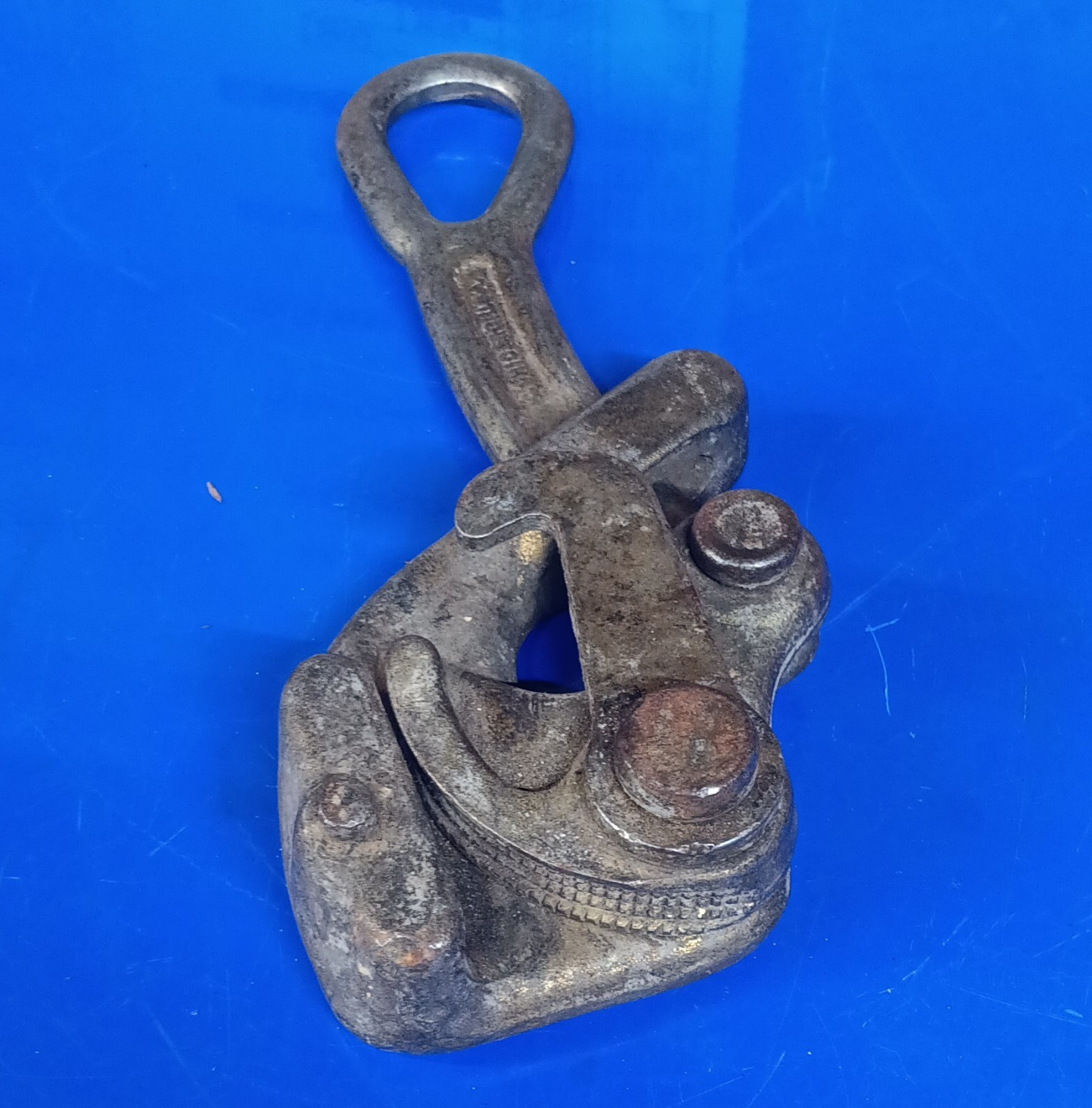 Klein Tools Vintage Metal Cable Puller Cable Grip Clamp Tool - Used