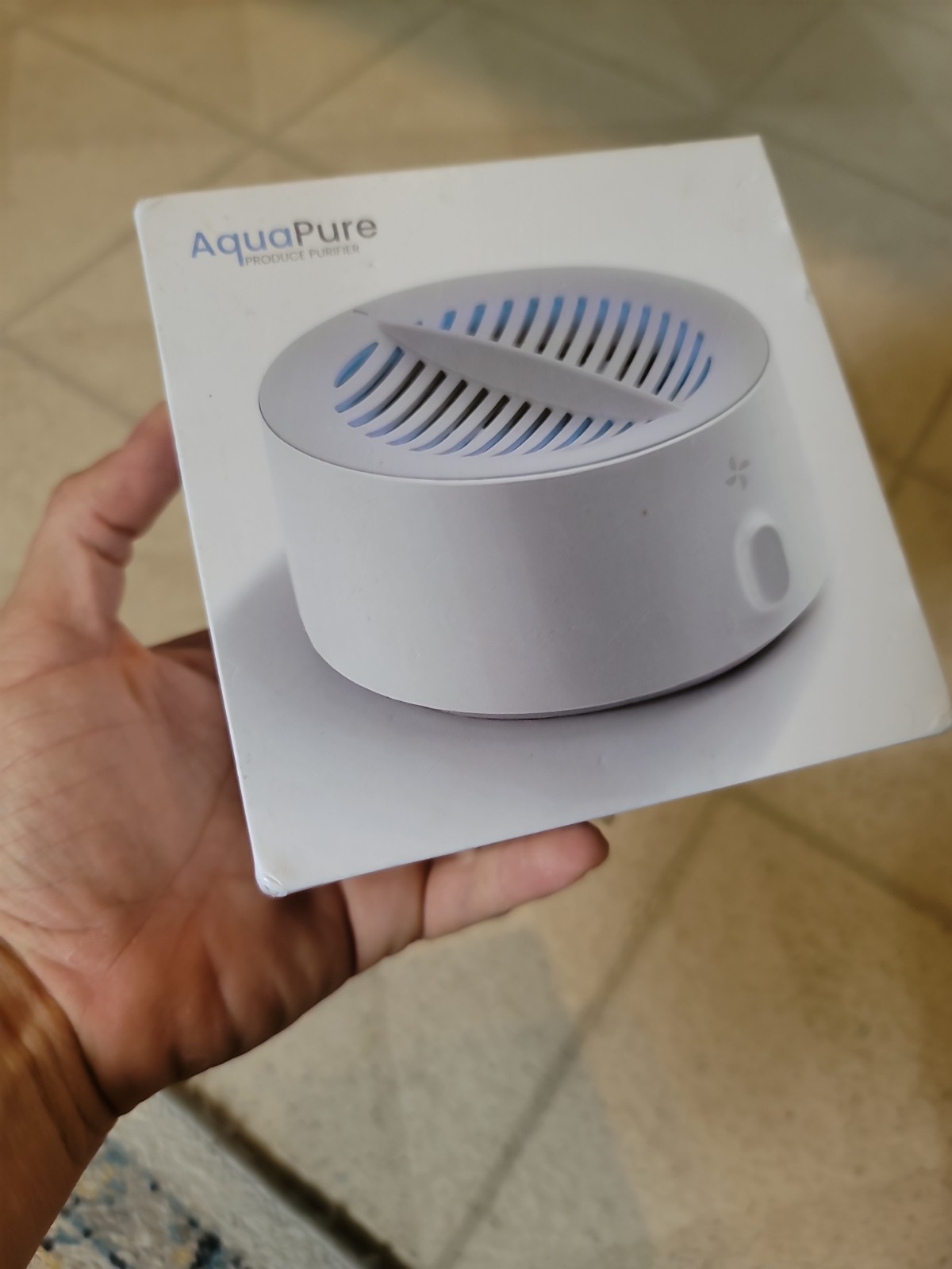 AquaPure Pesticide Purifier for Clean Healthy Household Produce Open Box New