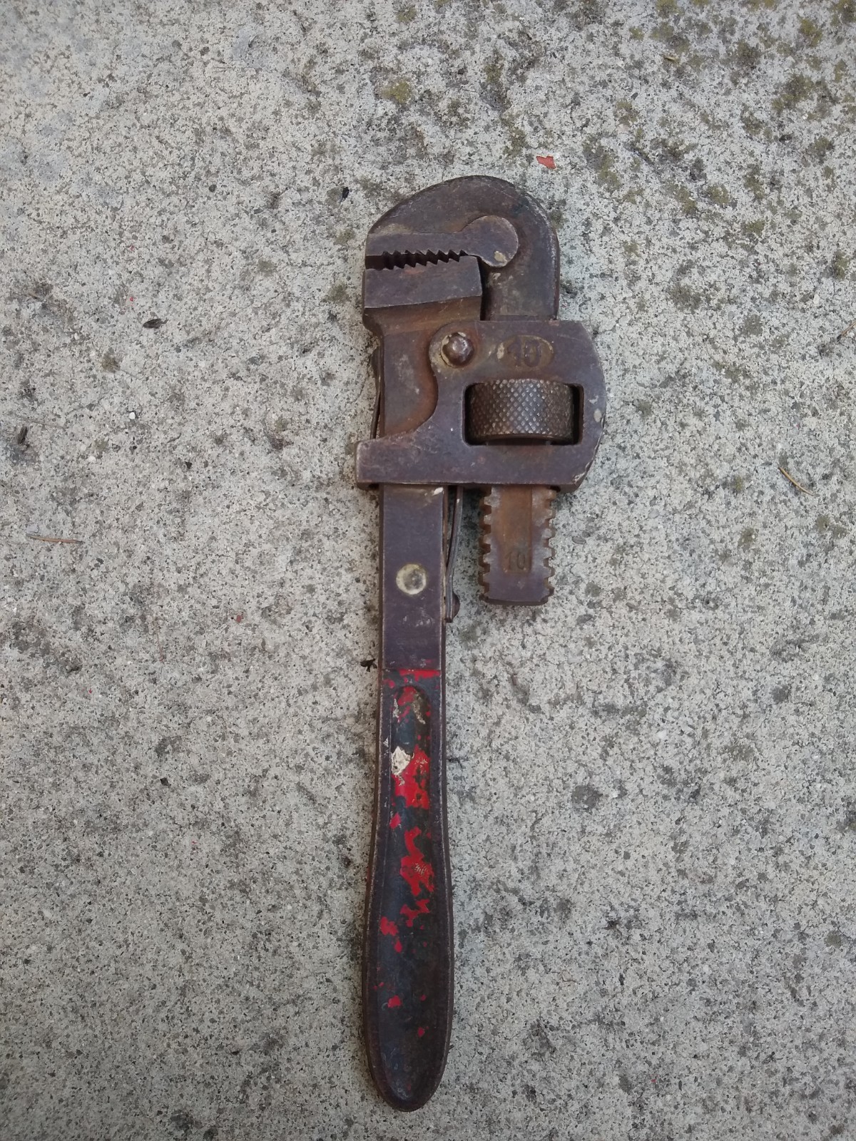 10" Vintage Pipe Wrench