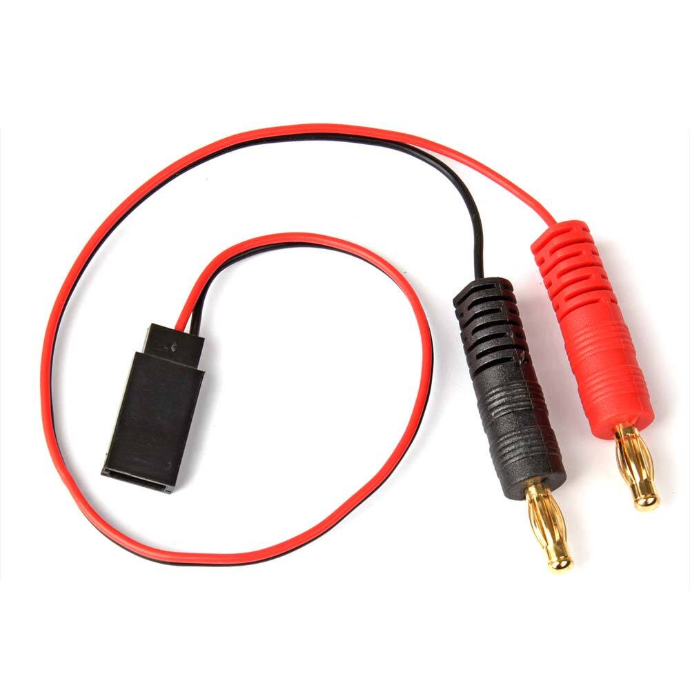 NEW Associated Reedy 27223 RX / TX Charge Lead 4mm Banana to Futaba