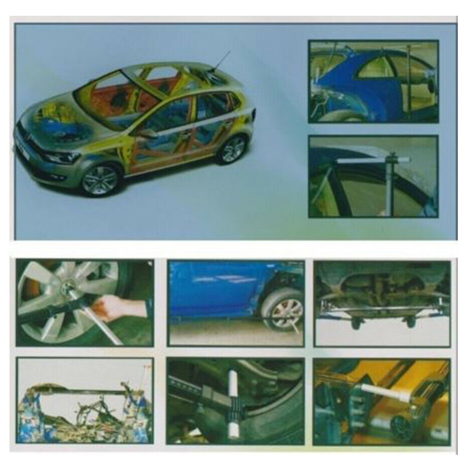 Universal High Precision Automobile Body Frame Machine 2D Measuring System