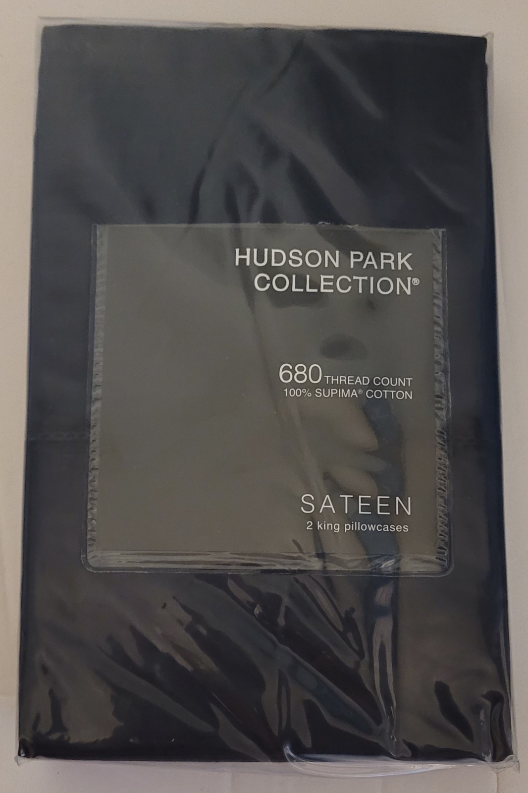 Hudson Park Collection Sateen Pillowcases, 2 King Pillowcases 680 Thread Count