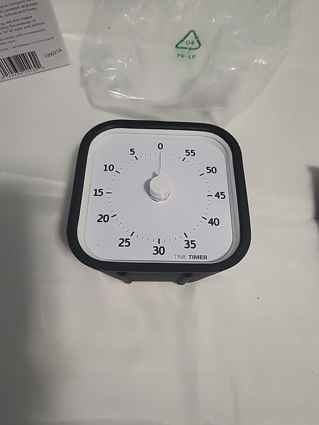Time Timer MOD: 60-Minute Visual Clock with Removable Cover - Classroom Approved
