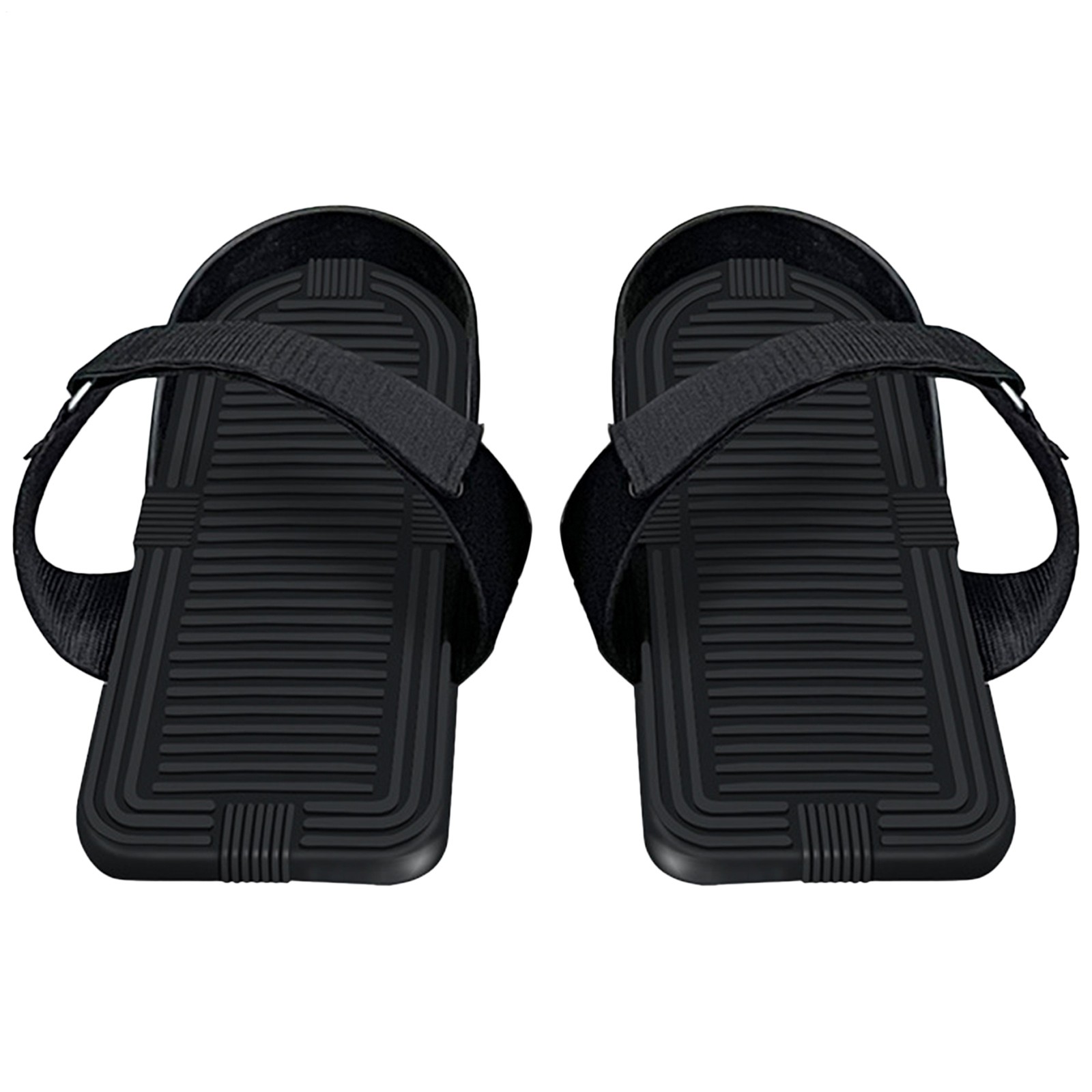 1 Pair Rowing Machine Foot Pedals Replacement Multifunction Portable Non Slip