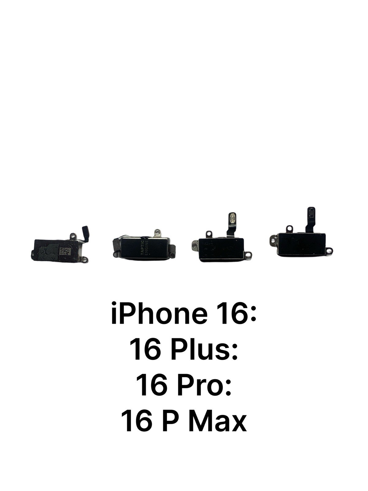 Iphone 15/16 Taptic Engine Replacement/Plus/Pro/Pro Max. Highest quality. Tested