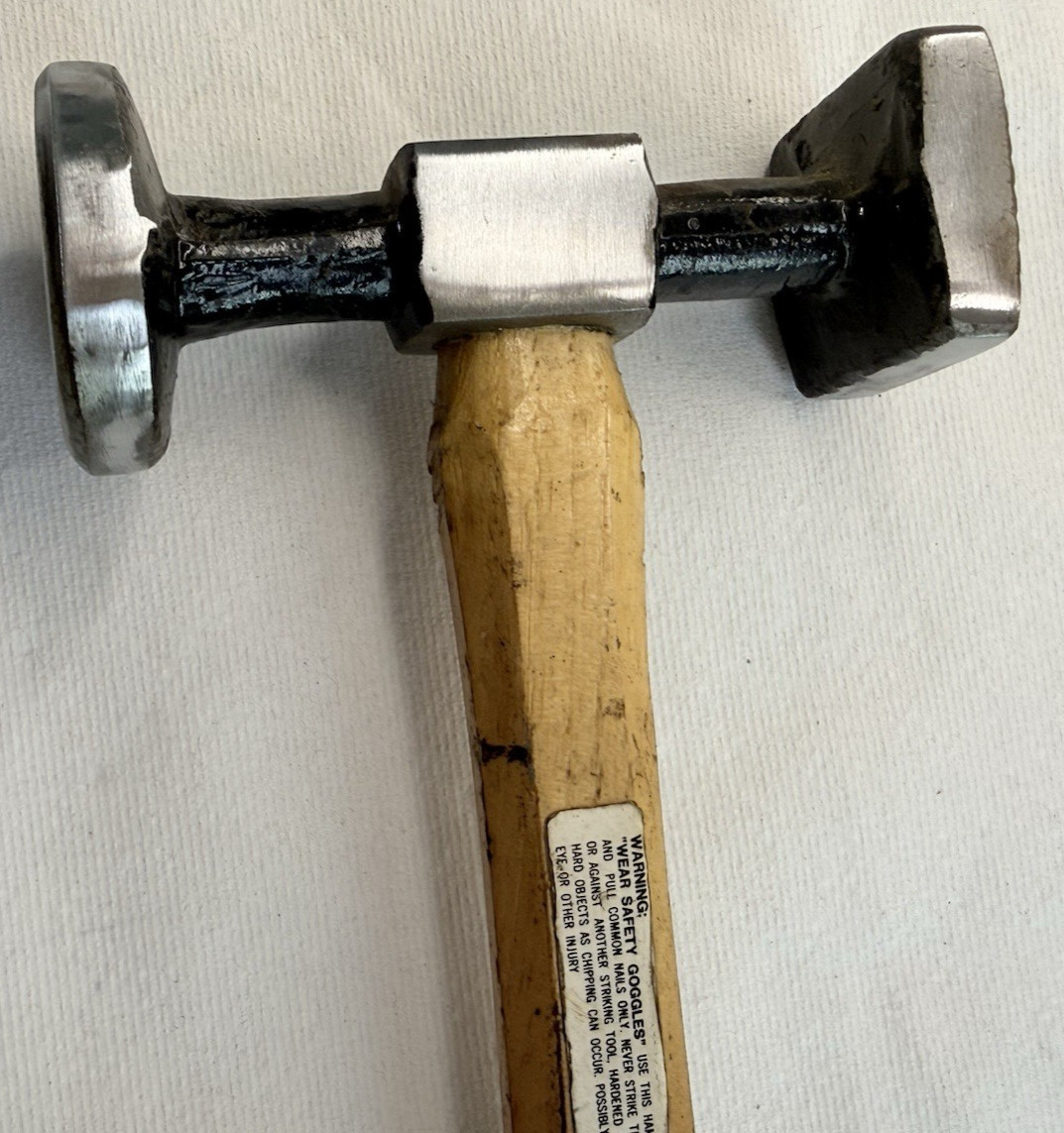 Auto Body Hammer Round Face and Square Waffle Face