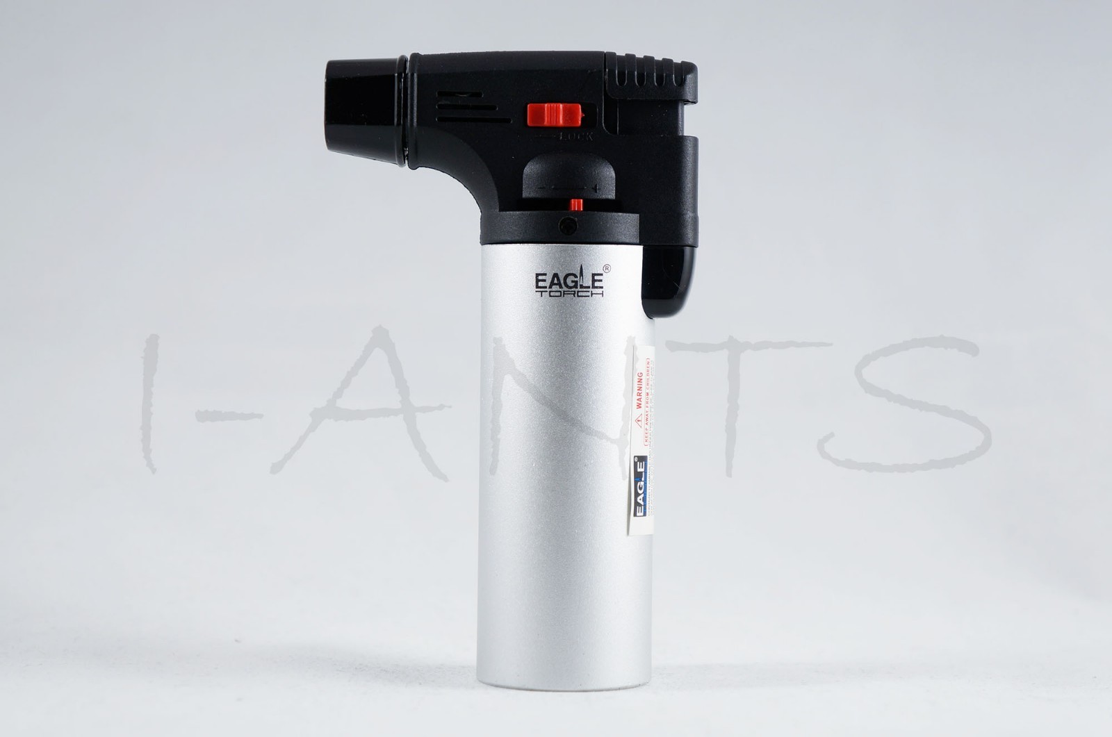 (Original) Eagle Jet Torch Gun Adjustable Flame Refillable Lighter Metallic