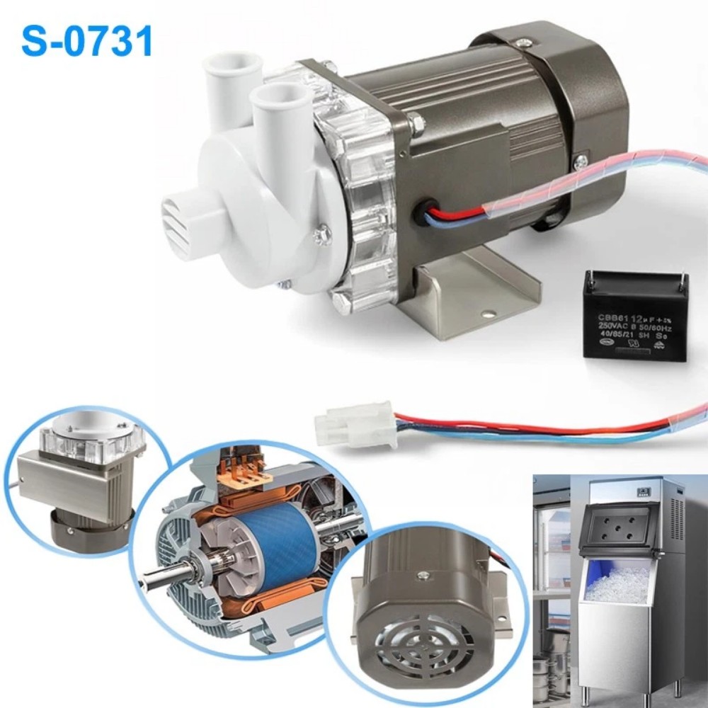 S0731 Pump Motor Assembly Ice Maker Machine Replacement S-0731 For Hoshizaki